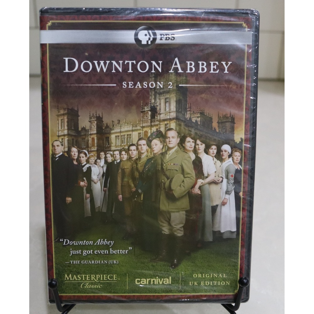 Downton‎ Abbey Season 2 DVD Masterpiece Classic Original UK Edition New Sealed